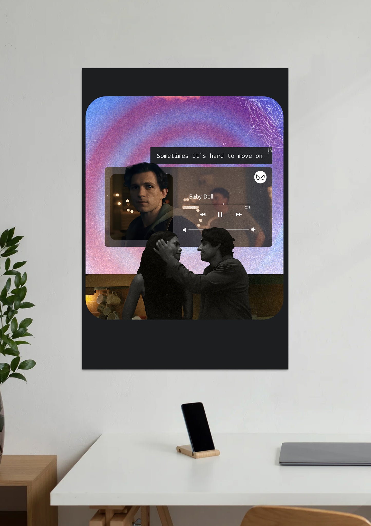 Hard to Move On – Cinematic Music Poster