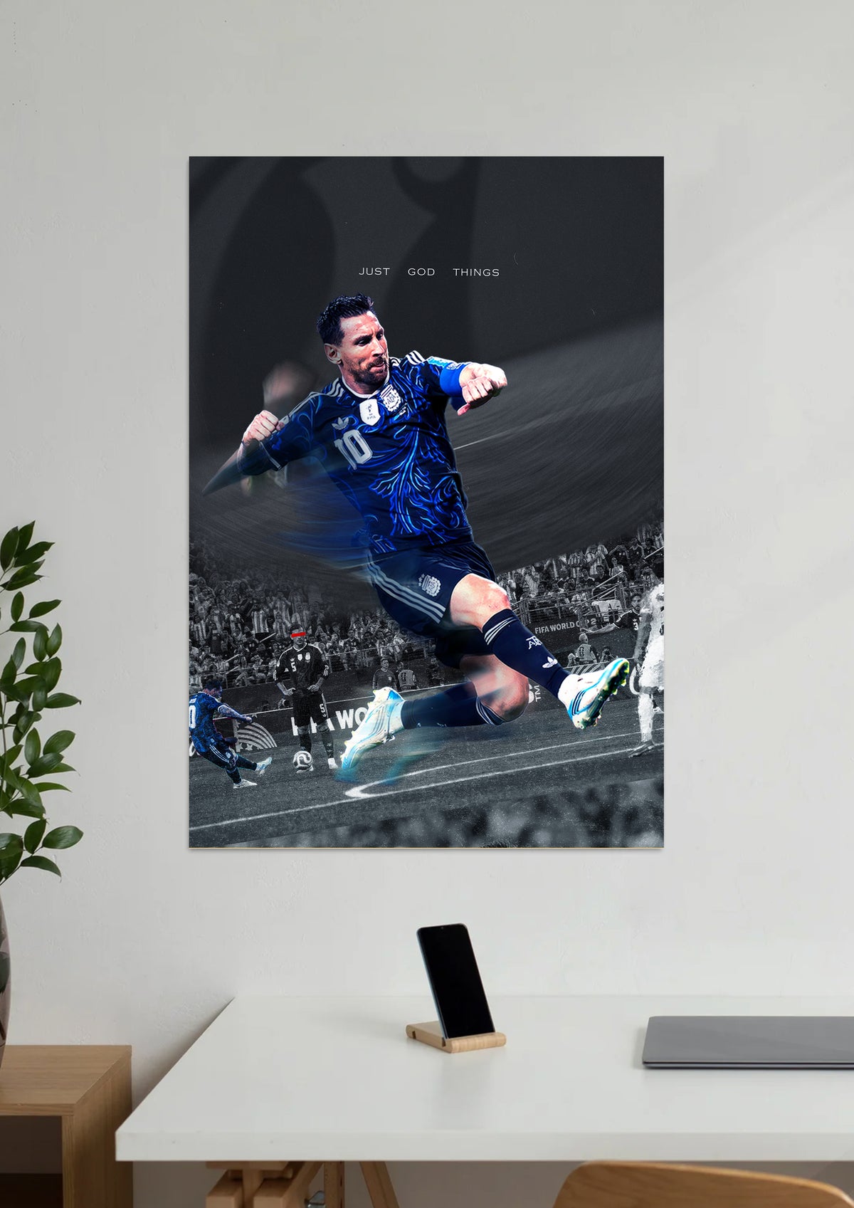 Messi – Just Good Things Football Poster